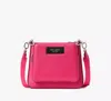 Kate Spade Label 3-in-1 Crossbody In Rosehip