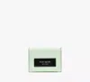 Kate Spade Label Card Case Trifold Wallet