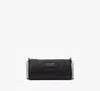 Kate Spade Label Pochette In Black