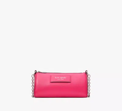 Kate Spade Label Pochette In Rosehip