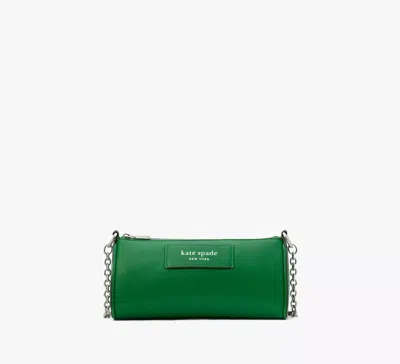 Kate Spade Label Pochette In Watercress