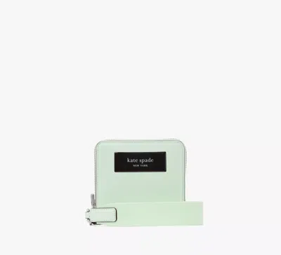 Kate Spade Label Small Compact Webbed Wristlet