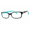 Kate Spade Ladies Black Rectangular Eyeglass Frames Regineus In Multi