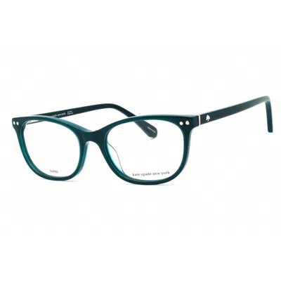 Kate Spade Ladies Blue Oval Eyeglass Frames Raelynn In Green