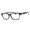 Kate Spade Ladies Blue Rectangular Eyeglass Frames Karianef In ["blue"]