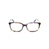 Kate Spade Ladies Blue Rectangular Eyeglass Frames Natalia