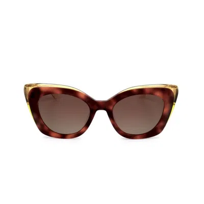 Kate Spade Ladies Brown Round Sunglasses Marigold/s