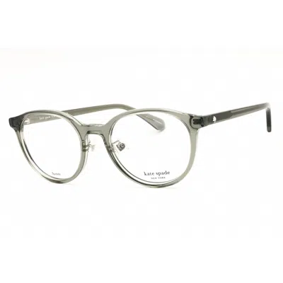 Kate Spade Ladies Grey Round Eyeglass Frames Skylaf In Gray