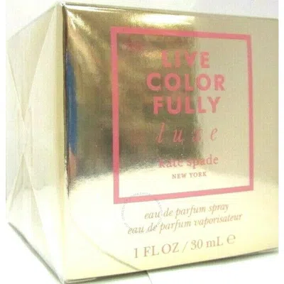 Kate Spade Ladies Live Colorfully Luxe Edp Spray 1 oz Fragrances 843711227249 In White