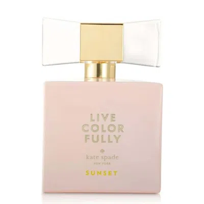 Kate Spade Ladies Live Colorfully Sunset Edp Spray 3.4 oz Fragrances 098689946382 In Pink