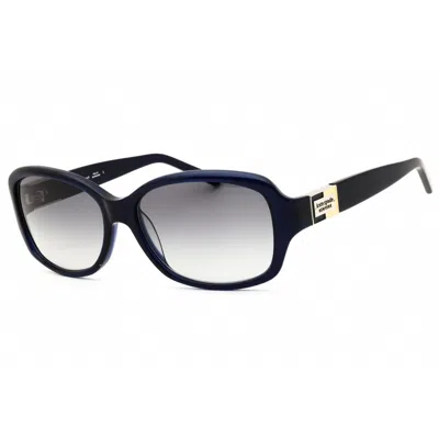 Kate Spade Ladies Multi-color Oval Sunglasses Annikasus In Blue