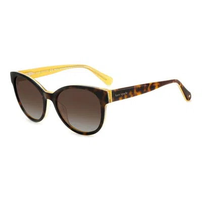 Kate Spade Ladies' Sunglasses  Nathalie_g_s Gbby2 In Brown