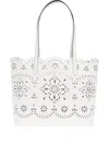 Kate Spade New York Do It All Spade Flower Perforated Fine Grain Leather Large Tote
