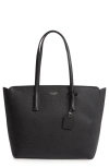 KATE SPADE KATE SPADE NEW YORK LARGE MARGAUX LEATHER TOTE