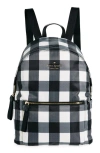 KATE SPADE LARGE RECYCLED POLYESTER BACKPACK