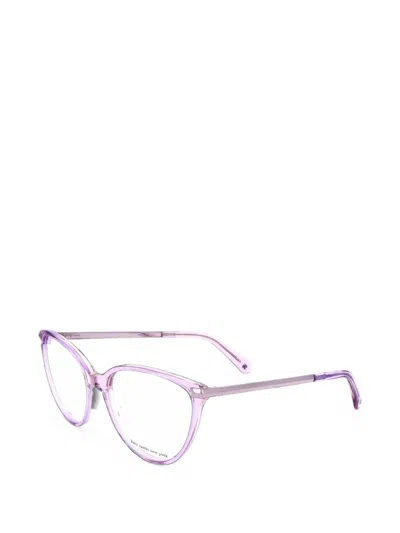 Kate Spade Laval Cat-eye Glasses In Purple