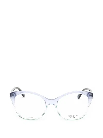 Kate Spade Laylani Cat-eye Glasses In Blue