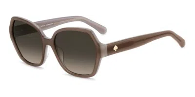 Kate Spade Layne 2/g/s Asian Fit 09q/ha Women's Sunglasses Brown Size 57 In Neutral