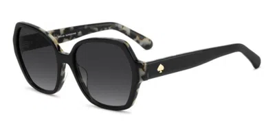 Kate Spade Layne 2/g/s Asian Fit Tcb/9o Women's Sunglasses Black Size 57 In Neutral