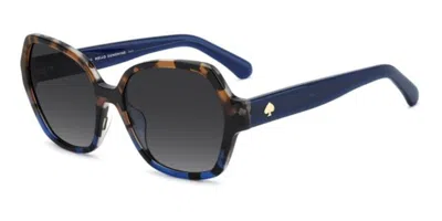 Kate Spade Layne 2/g/s Asian Fit X8q/9o Women's Sunglasses Tortoiseshell Size 57 In Purple