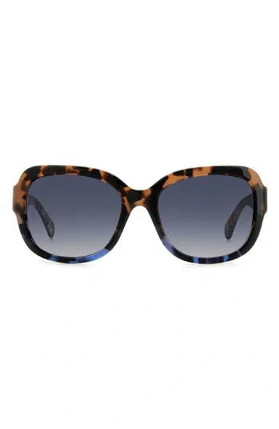 Kate Spade Laynes 55mm Gradient Sunglasses In Multi