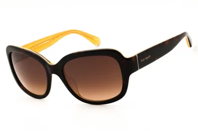 Kate Spade Laynes Sunglasses In Brown