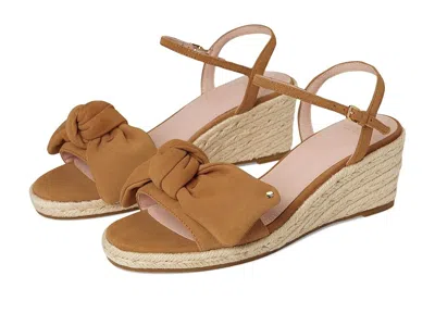 Kate Spade Leandra Espadrille Wedge Sandal In Brown