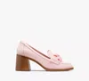 Kate Spade Leandra Heeled Loafer In Pastry Pink