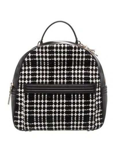 Pre-owned Kate Spade Leather Backpack In Black