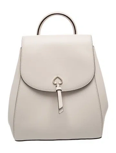 Pre-owned Kate Spade Leather Backpack In Neutrals