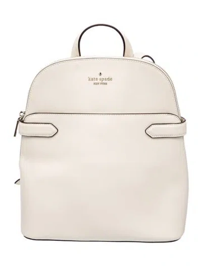 Pre-owned Kate Spade Leather Backpack In Neutrals