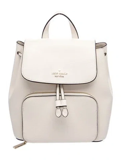 Pre-owned Kate Spade Leather Backpack In Neutrals