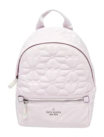 Pre-owned Kate Spade Leather Backpack W/ Tags In Pink
