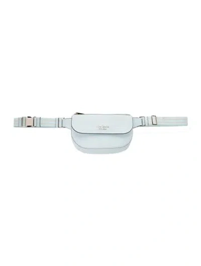 Pre-owned Kate Spade Leather Belt Bag In Blue