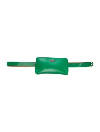 Pre-owned Kate Spade Leather Belt Bag In Green