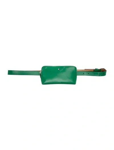 Pre-owned Kate Spade Leather Belt Bag In Green