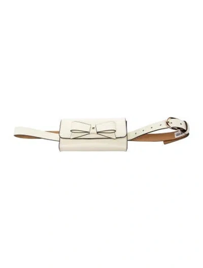 Pre-owned Kate Spade Leather Belt Bag In Neutral
