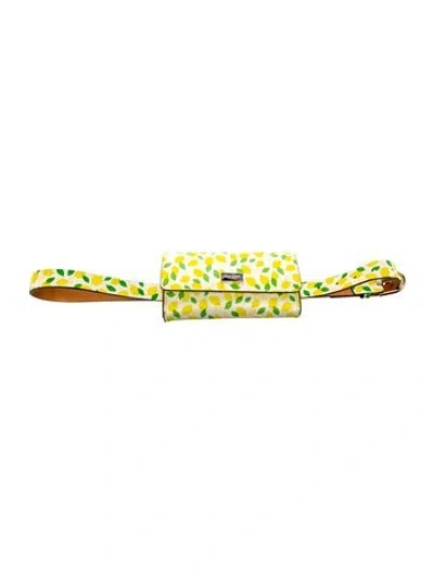 Pre-owned Kate Spade Leather Belt Bag In White
