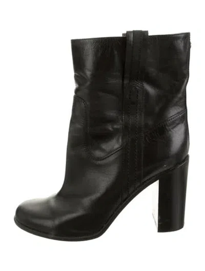 Pre-owned Kate Spade Leather Boots In Green