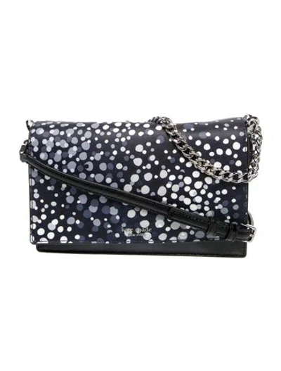Pre-owned Kate Spade Leather Clutch In Black