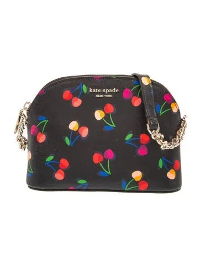 Pre-owned Kate Spade Leather Clutch In Black