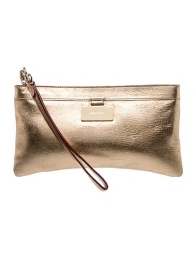 Pre-owned Kate Spade Leather Clutch In Neutral