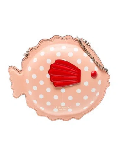 Pre-owned Kate Spade Leather Clutch In Pink