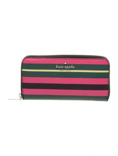 Pre-owned Kate Spade Leather Clutch In Pink