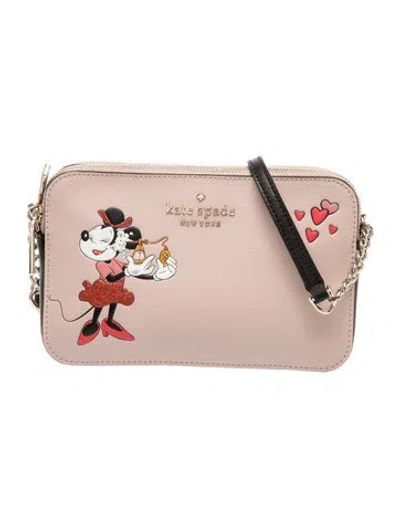 Pre-owned Kate Spade Leather Clutch In Pink