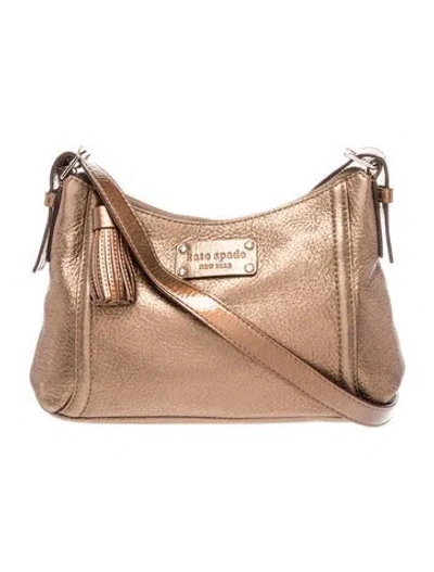 Pre-owned Kate Spade Leather Crossbody Bag In Black