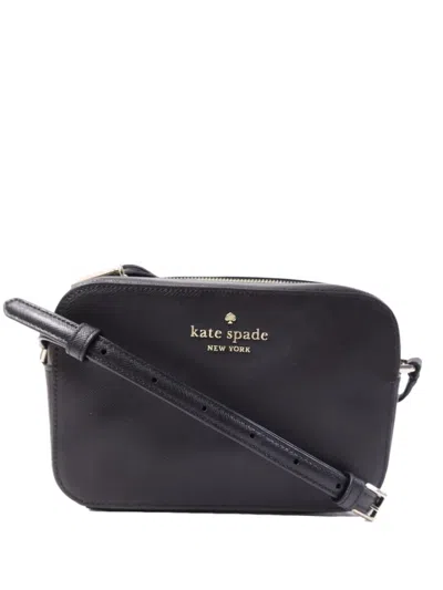 Pre-owned Kate Spade Leather Crossbody Bag In Black