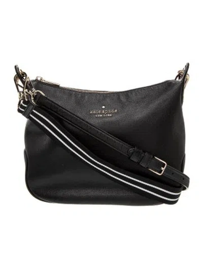 Pre-owned Kate Spade Leather Crossbody Bag In Black