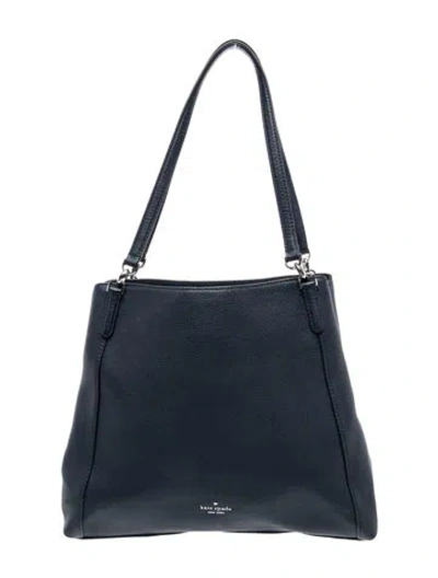 Pre-owned Kate Spade Leather Crossbody Bag In Blue