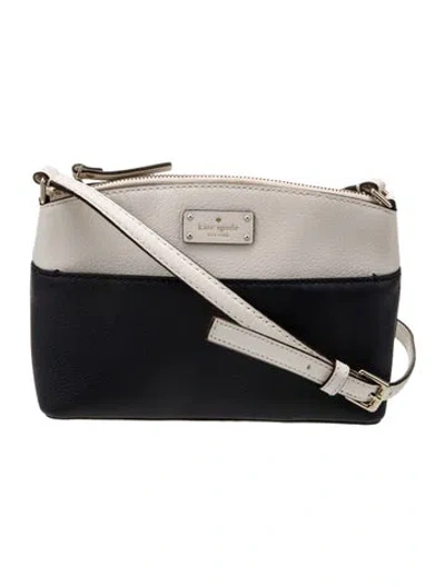 Pre-owned Kate Spade Leather Crossbody Bag In Blue